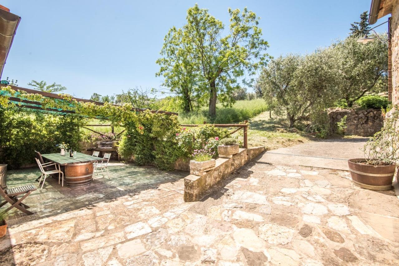 Appartamento Gemma Bianca-Tavoleto Castiglione dʼOrcia Exteriér fotografie