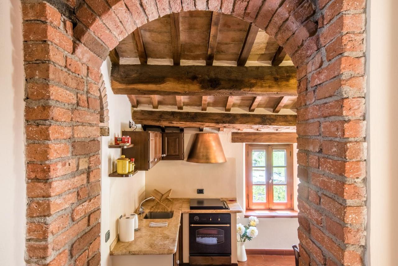 Appartamento Gemma Bianca-Tavoleto Castiglione dʼOrcia Exteriér fotografie