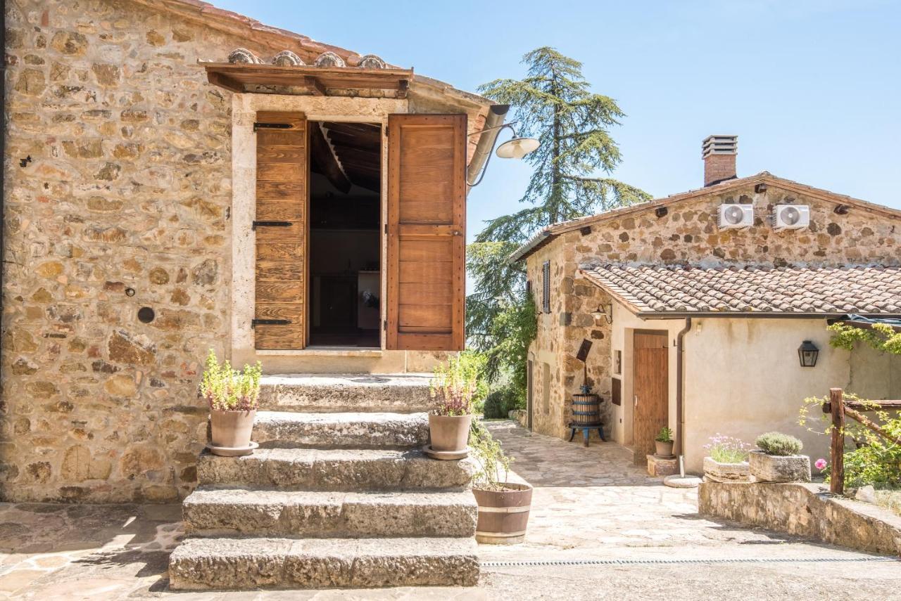 Appartamento Gemma Bianca-Tavoleto Castiglione dʼOrcia Exteriér fotografie