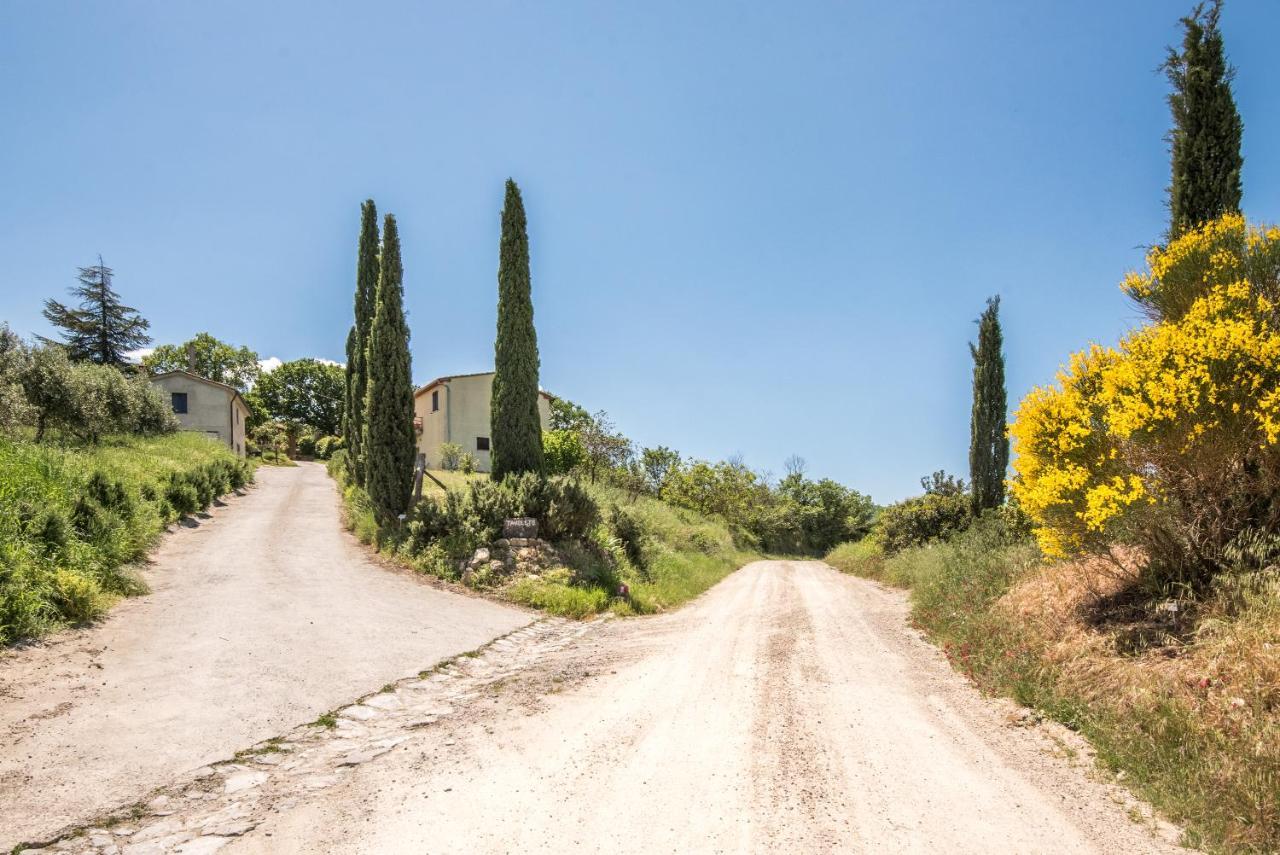 Appartamento Gemma Bianca-Tavoleto Castiglione dʼOrcia Exteriér fotografie