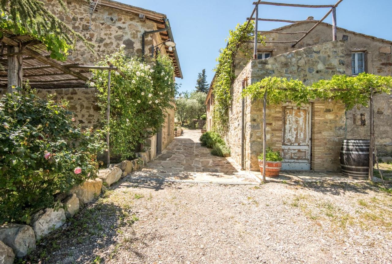 Appartamento Gemma Bianca-Tavoleto Castiglione dʼOrcia Exteriér fotografie