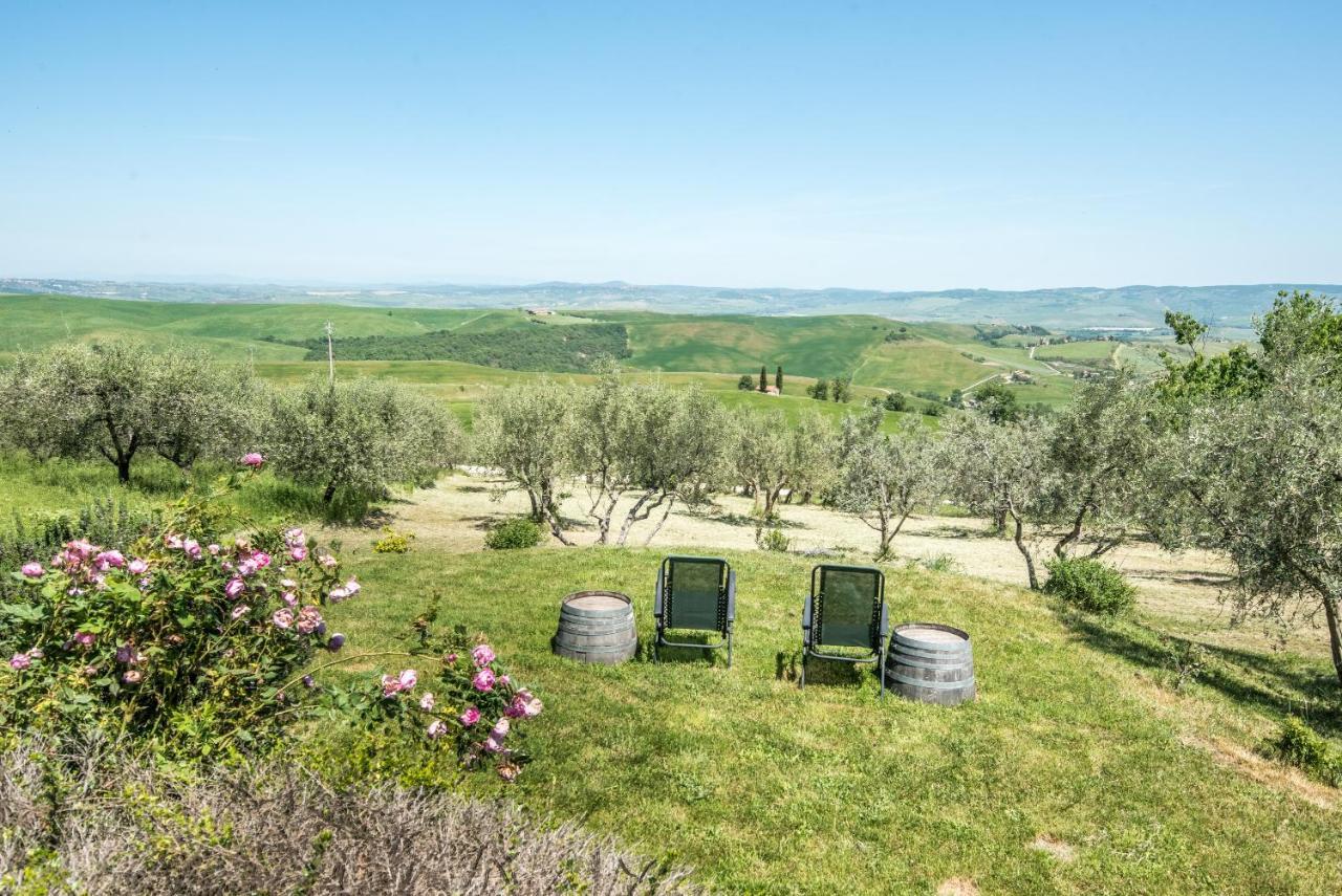 Appartamento Gemma Bianca-Tavoleto Castiglione dʼOrcia Exteriér fotografie