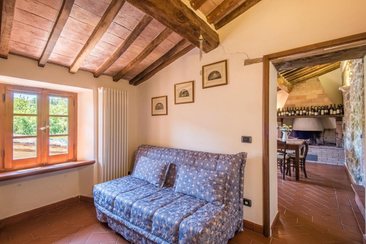 Appartamento Gemma Bianca-Tavoleto Castiglione dʼOrcia Exteriér fotografie
